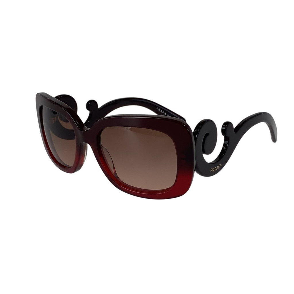 Prada Gradient Sunglasses Red Acetate Eyewear