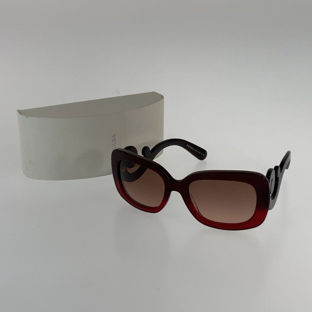 Prada Gradient Sunglasses Red Acetate Eyewear — view 8