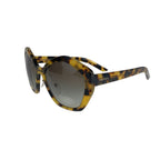 Prada Marble Pattern Sunglasses Brown Yellow Acetate Eyewear