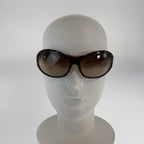 Prada Sunglasses Brown Gold Acetate Metal Eyewear — view 8
