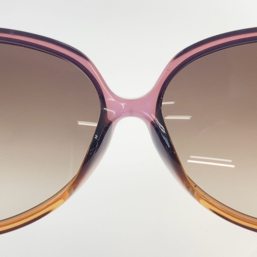 Dior Gradient Sunglasses Brown Acetate Eyewear — view 7