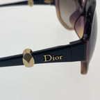 Dior Gradient Sunglasses Brown Acetate Eyewear — view 5