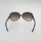 Dior Gradient Sunglasses Brown Acetate Eyewear — view 3