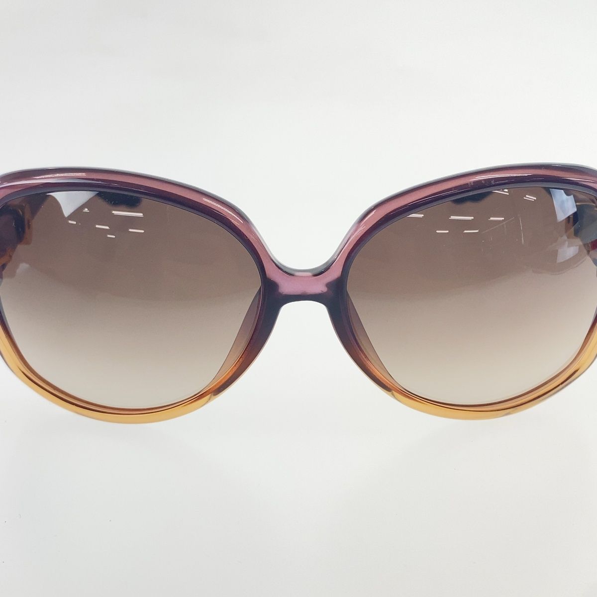 Dior Gradient Sunglasses Brown Acetate Eyewear — view 6