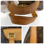 Louis Vuitton Monogram Excursion Handbag Brown Gold Leather — view 6