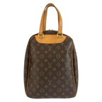 Louis Vuitton Monogram Excursion Handbag Brown Gold Leather — view 2