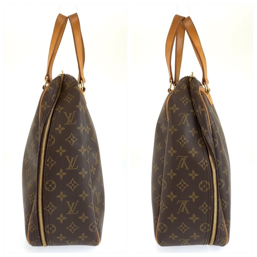 Louis Vuitton Monogram Excursion Handbag Brown Gold Leather — view 8