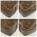 Louis Vuitton Monogram Excursion Handbag Brown Gold Leather — view 4