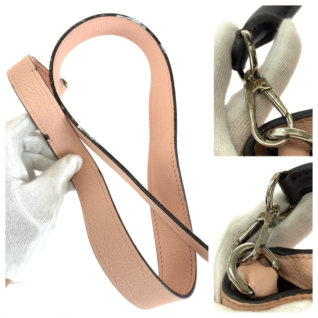 Louis Vuitton Monogram Mahina Babylon PM 2-Way Shoulder Bag Pink Leather — view 6