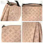 Louis Vuitton Monogram Mahina Babylon PM 2-Way Shoulder Bag Pink Leather — view 5