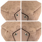 Louis Vuitton Monogram Mahina Babylon PM 2-Way Shoulder Bag Pink Leather — view 3