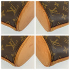 Louis Vuitton Monogram Drew Shoulder Bag Pochette Brown Gold Leather — view 4
