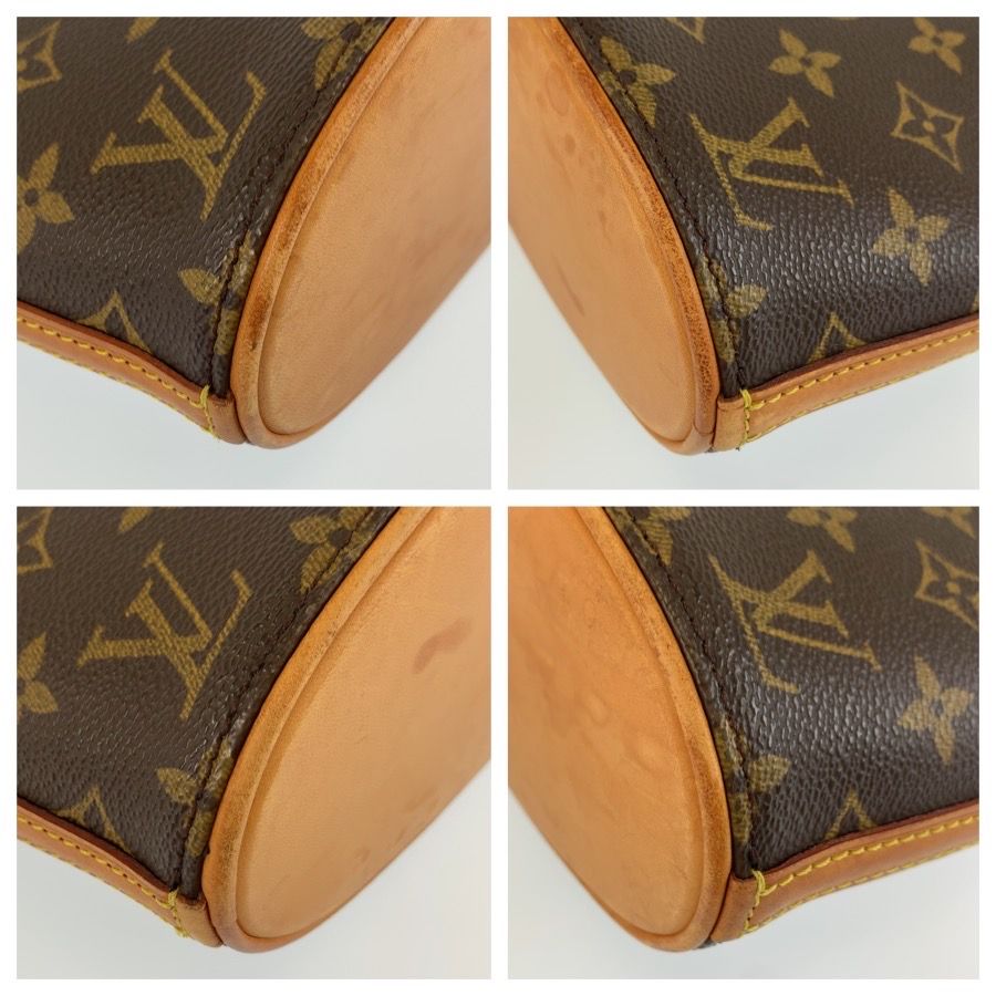 Louis Vuitton Monogram Drew Shoulder Bag Pochette Brown Gold Leather — view 4