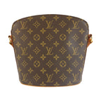 Louis Vuitton Monogram Drew Shoulder Bag Pochette Brown Gold Leather — view 2