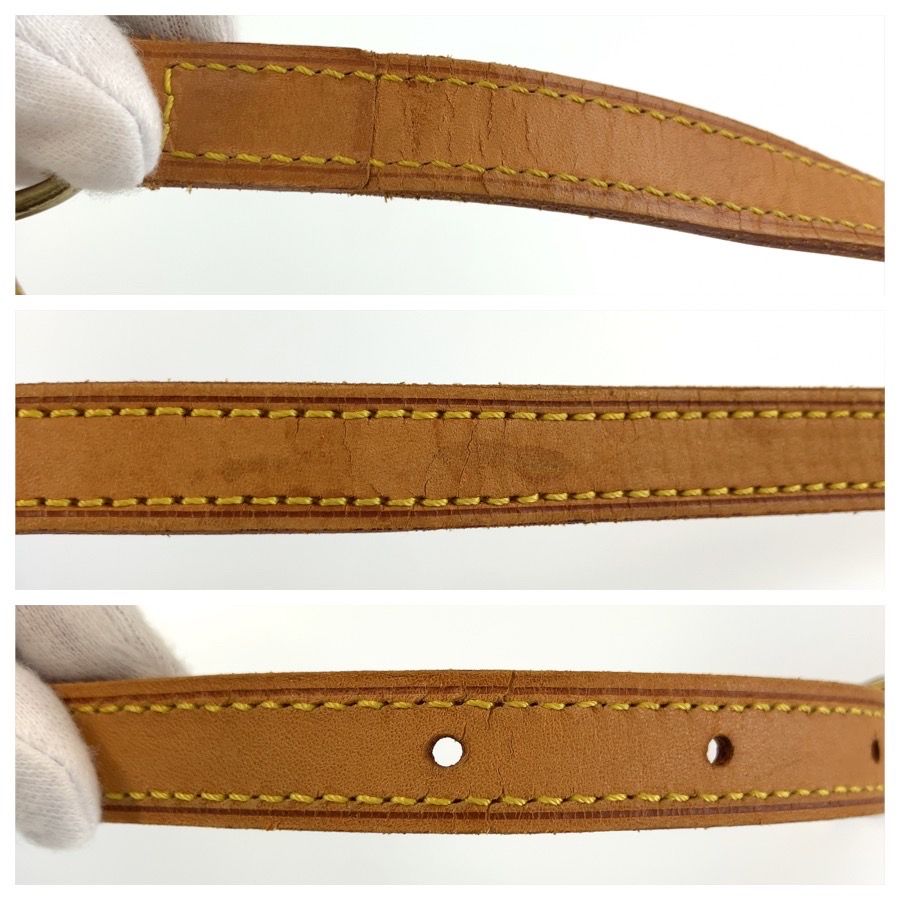 Louis Vuitton Monogram Drew Shoulder Bag Pochette Brown Gold Leather — view 6