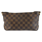 Louis Vuitton Damier Trotteur Shoulder Bag Pochette Brown Gold — view 2