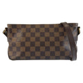 Louis Vuitton Damier Trotteur Shoulder Bag Pochette Brown Gold