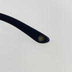 Chanel CC Logo Sunglasses Black Gold Acetate Eyewear — view 6