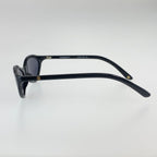 Chanel CC Logo Sunglasses Black Gold Acetate Eyewear — view 5