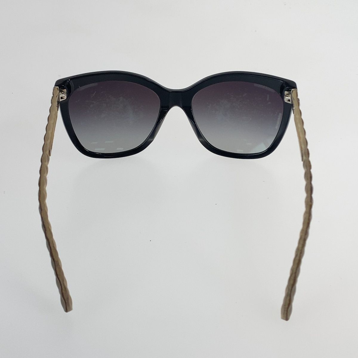 Chanel CC Logo Sunglasses Black Pink Beige Acetate Eyewear — view 3