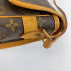 Louis Vuitton Monogram Solonge Shoulder Bag Pochette Brown Leather — view 6