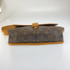 Louis Vuitton Monogram Solonge Shoulder Bag Pochette Brown Leather — view 3