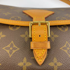 Louis Vuitton Monogram Solonge Shoulder Bag Pochette Brown Leather — view 7