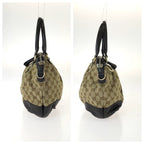 Gucci GG Canvas Sukey Tote Shoulder Bag 2-Way Beige Brown — view 8