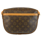 Louis Vuitton Monogram Jeune Fille Shoulder Bag Brown Gold Leather — view 2