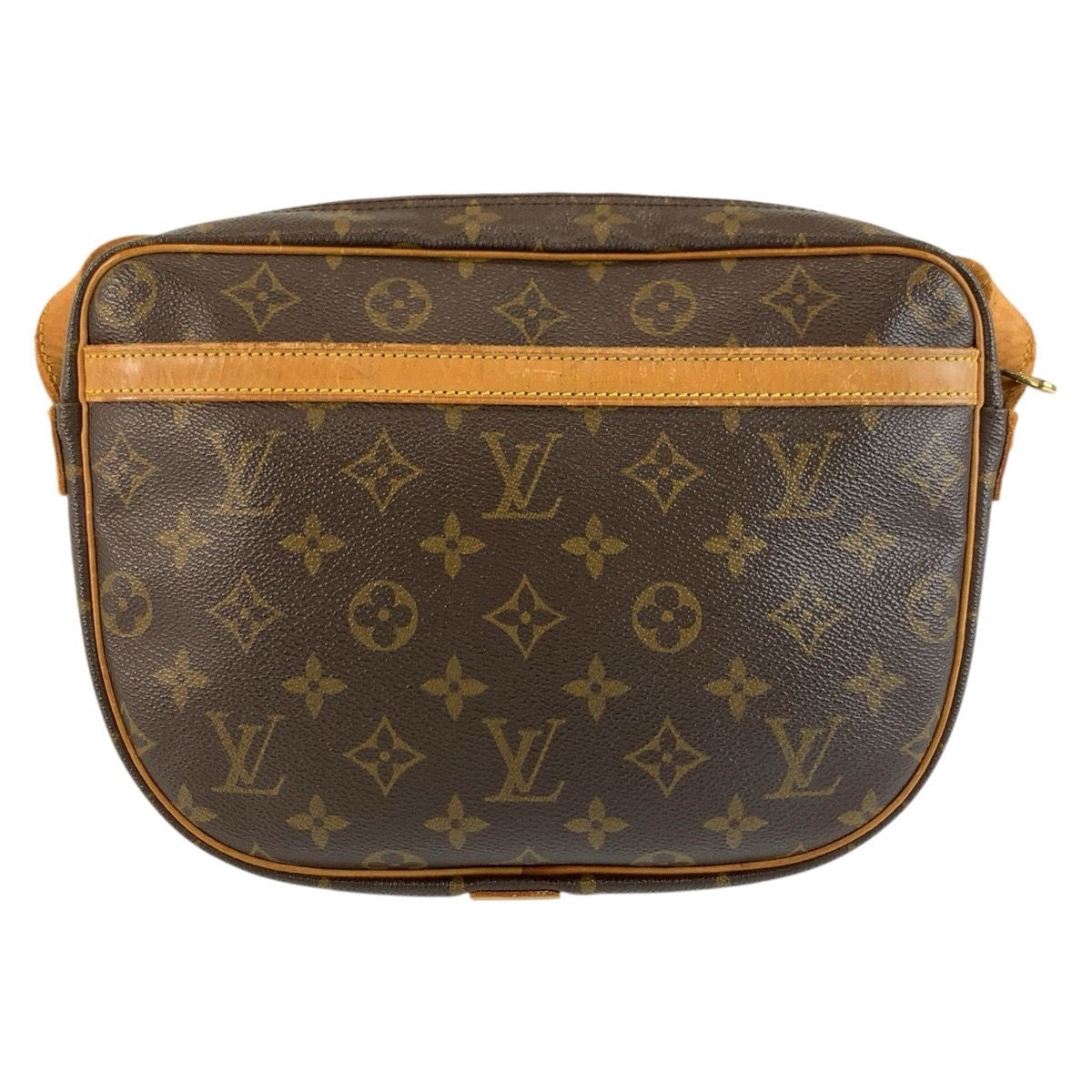 Louis Vuitton Monogram Jeune Fille Shoulder Bag Brown Gold Leather — view 2