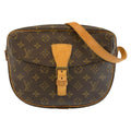 Louis Vuitton Monogram Jeune Fille Shoulder Bag Brown Gold Leather