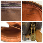 Louis Vuitton Monogram Jeune Fille Shoulder Bag Brown Gold Leather — view 3