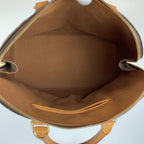 Louis Vuitton Monogram Alma Boston Bag Brown Gold Leather — view 8