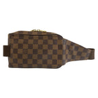 Louis Vuitton Damier Geronimos Belt Bag Waist Pouch Brown Gold — view 2