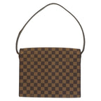 Louis Vuitton Damier Tribeca Carre Shoulder Bag Brown — view 2