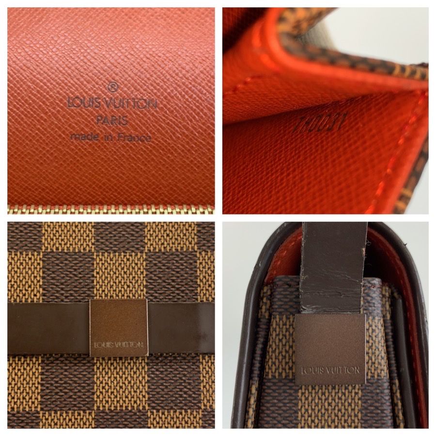 Louis Vuitton Damier Tribeca Carre Shoulder Bag Brown — view 3