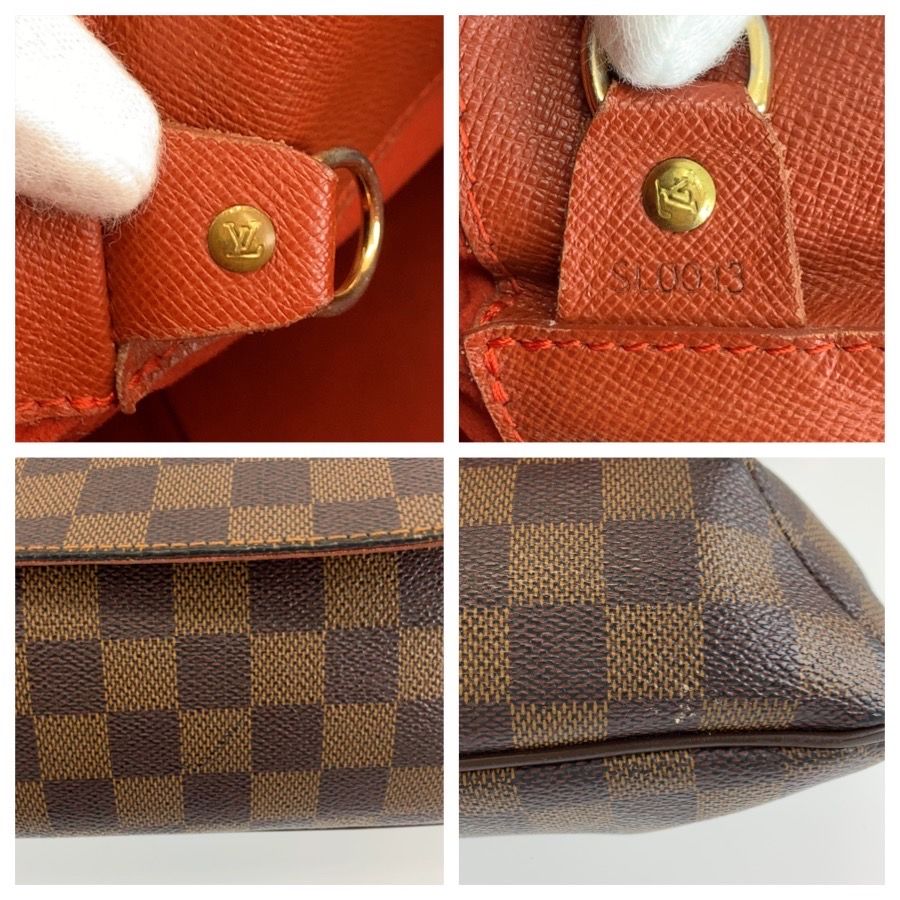 Louis Vuitton Damier Musette Shoulder Bag Brown Gold — view 4
