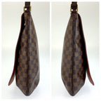 Louis Vuitton Damier Musette Shoulder Bag Brown Gold — view 8