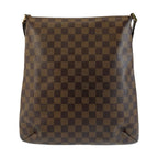 Louis Vuitton Damier Musette Shoulder Bag Brown Gold — view 2