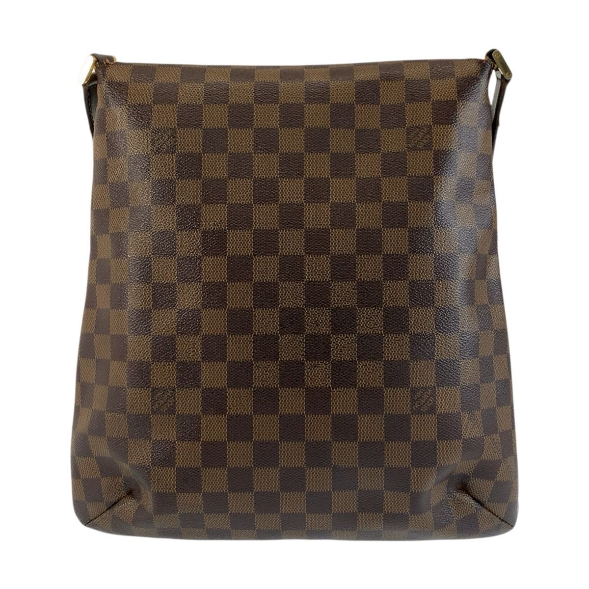 Louis Vuitton Damier Musette Shoulder Bag Brown Gold — view 2