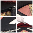 Fendi Bugs Monster Backpack Black Pink Red Nylon Leather — view 4