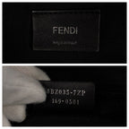 Fendi Bugs Monster Backpack Black Pink Red Nylon Leather — view 6