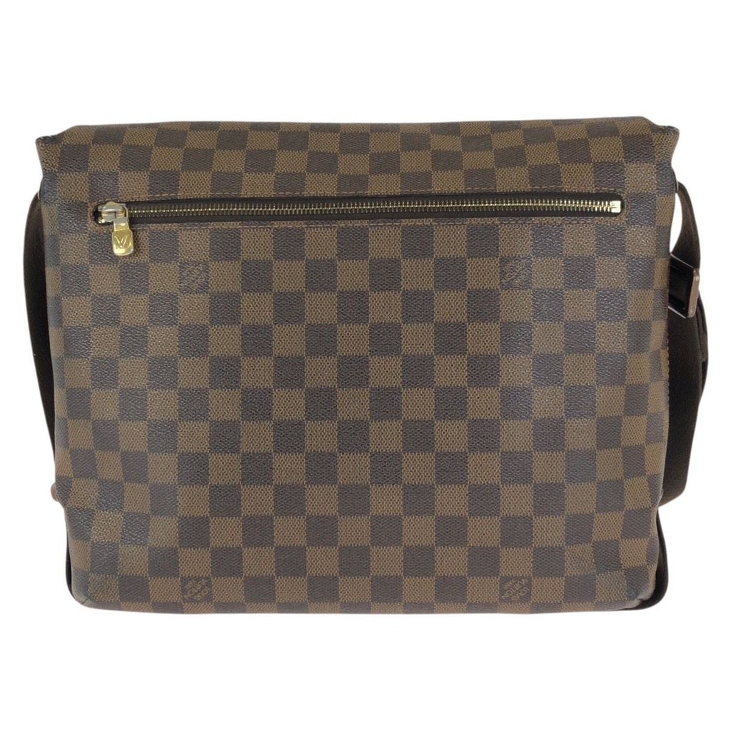 Louis Vuitton Damier Ebene Brooklyn MM Shoulder Bag Brown — view 2