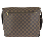 Louis Vuitton Damier Ebene Brooklyn MM Shoulder Bag Brown — view 2
