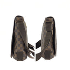 Louis Vuitton Damier Ebene Brooklyn MM Shoulder Bag Brown — view 8