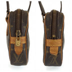 Louis Vuitton Monogram Marly Bandouliere Shoulder Bag Pochette Brown Gold — view 7