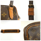 Louis Vuitton Monogram Marly Bandouliere Shoulder Bag Pochette Brown Gold — view 5