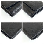 Louis Vuitton Monogram Empreinte Multicles 6 Key Case Noir Black Gold Leather — view 6