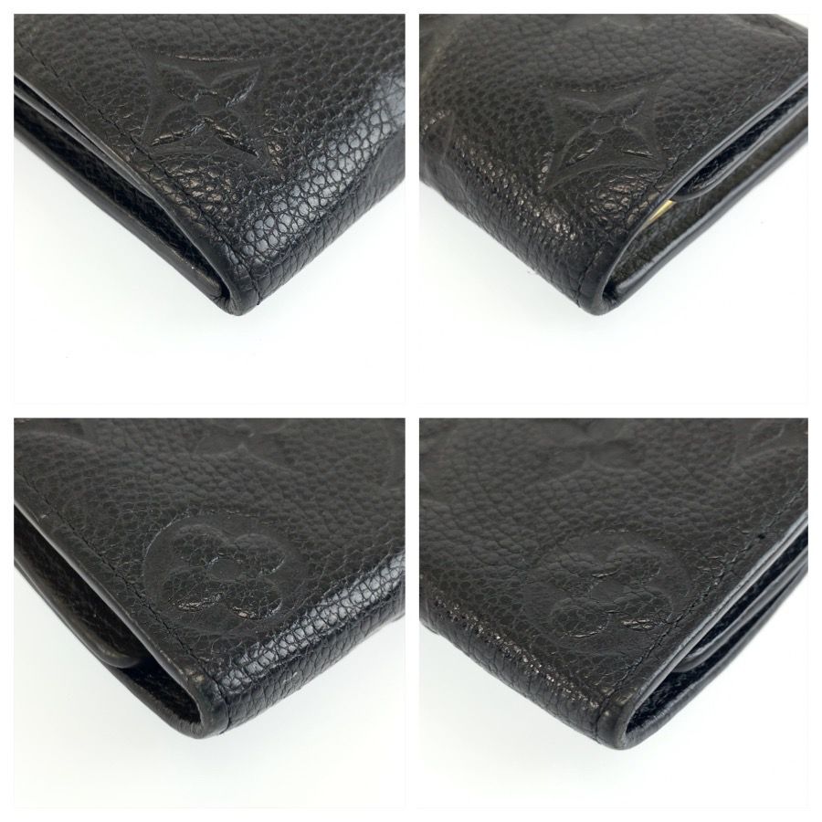 Louis Vuitton Monogram Empreinte Multicles 6 Key Case Noir Black Gold Leather — view 7