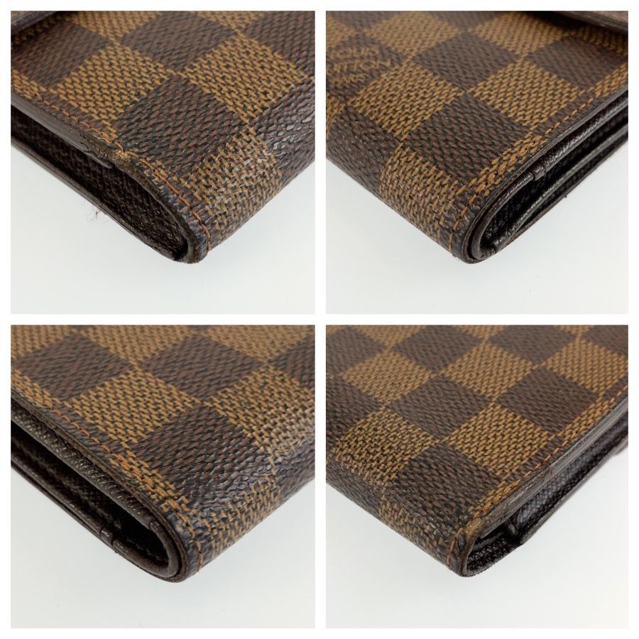 Louis Vuitton Damier Porte Tresor Etui Papiers Fold Wallet Trifold Compact — view 7